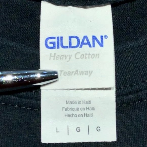 Fearless Tattoos All-Seeing Eye with Rose and Stem Black and Red Graphic Tee - Picture 6 of 7